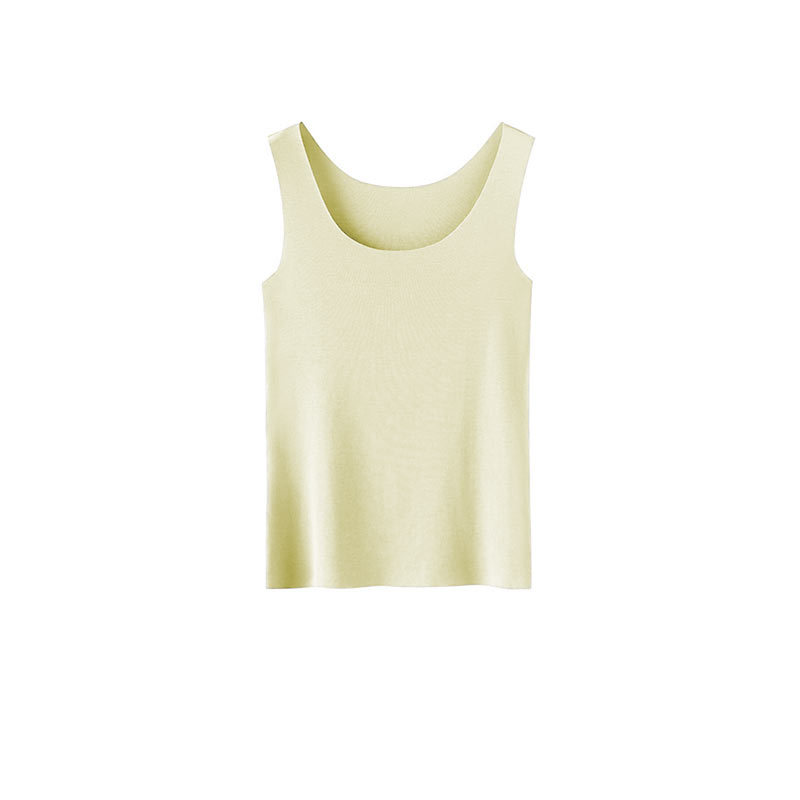 Seamless vest back-beautifying sling 2026 new style inner-fitting loose large size modal women's underwear spring and summer bottoming top