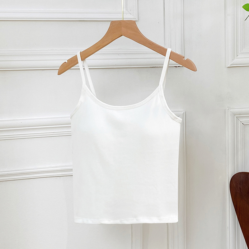 打底吊带背心女士内搭2026新款夏季外穿遮副乳带胸垫防凸美背上衣