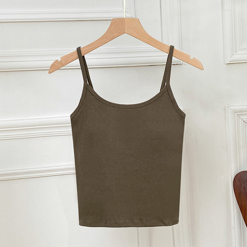 打底吊带背心女士内搭2026新款夏季外穿遮副乳带胸垫防凸美背上衣