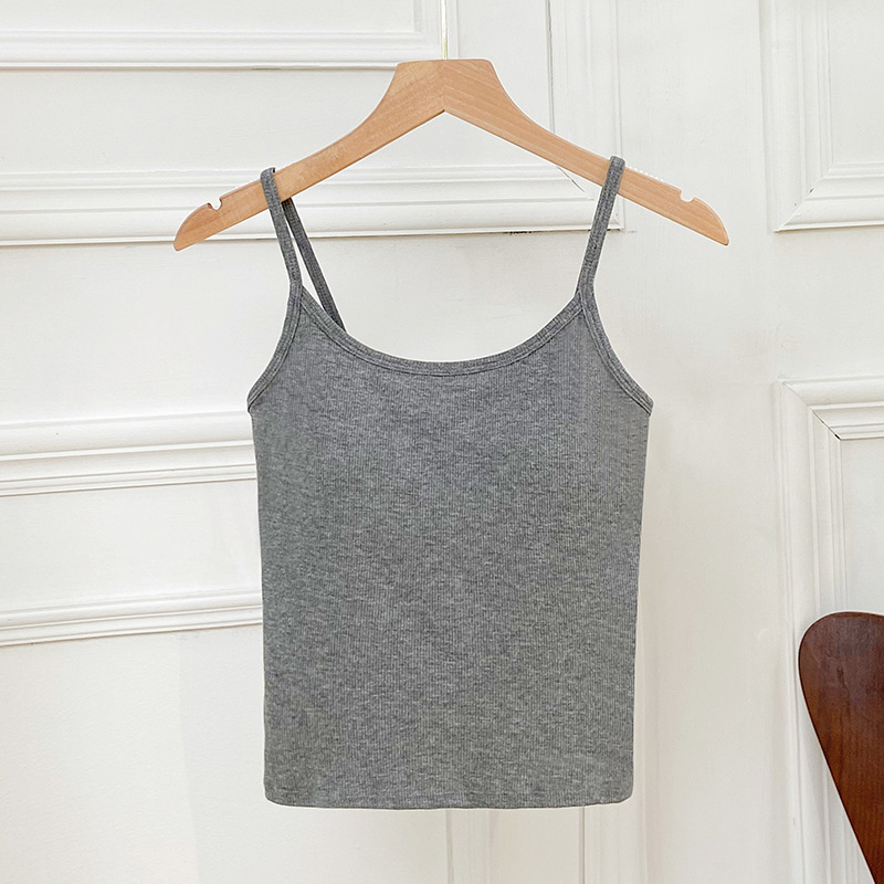 打底吊带背心女士内搭2026新款夏季外穿遮副乳带胸垫防凸美背上衣