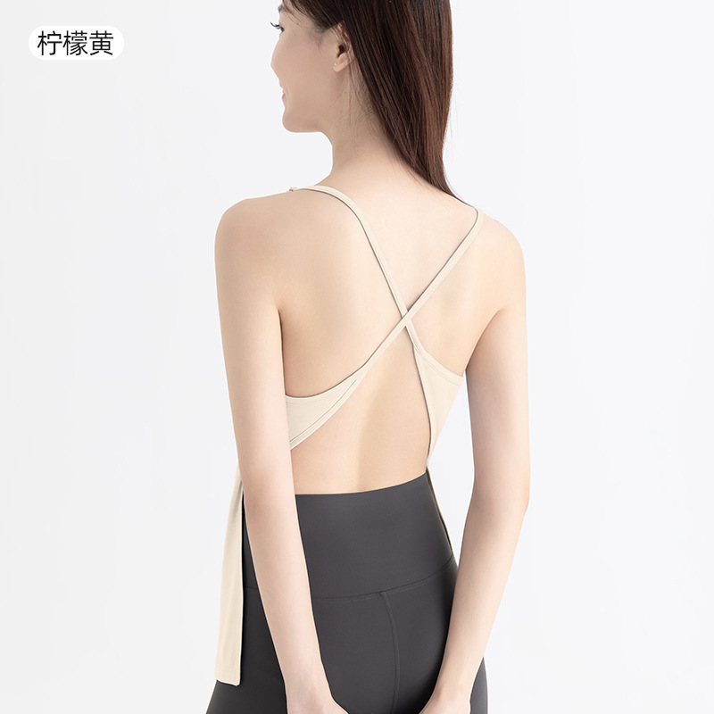 晒背专用衣女带胸垫三伏天晒背服夏吸汗透气天灸抗菌无袖晒背上衣