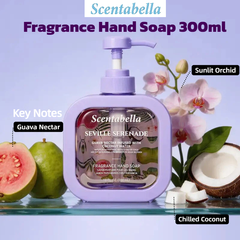 塞维利亚小夜曲香氛洗手液2瓶装10oz/300ml Scentabella