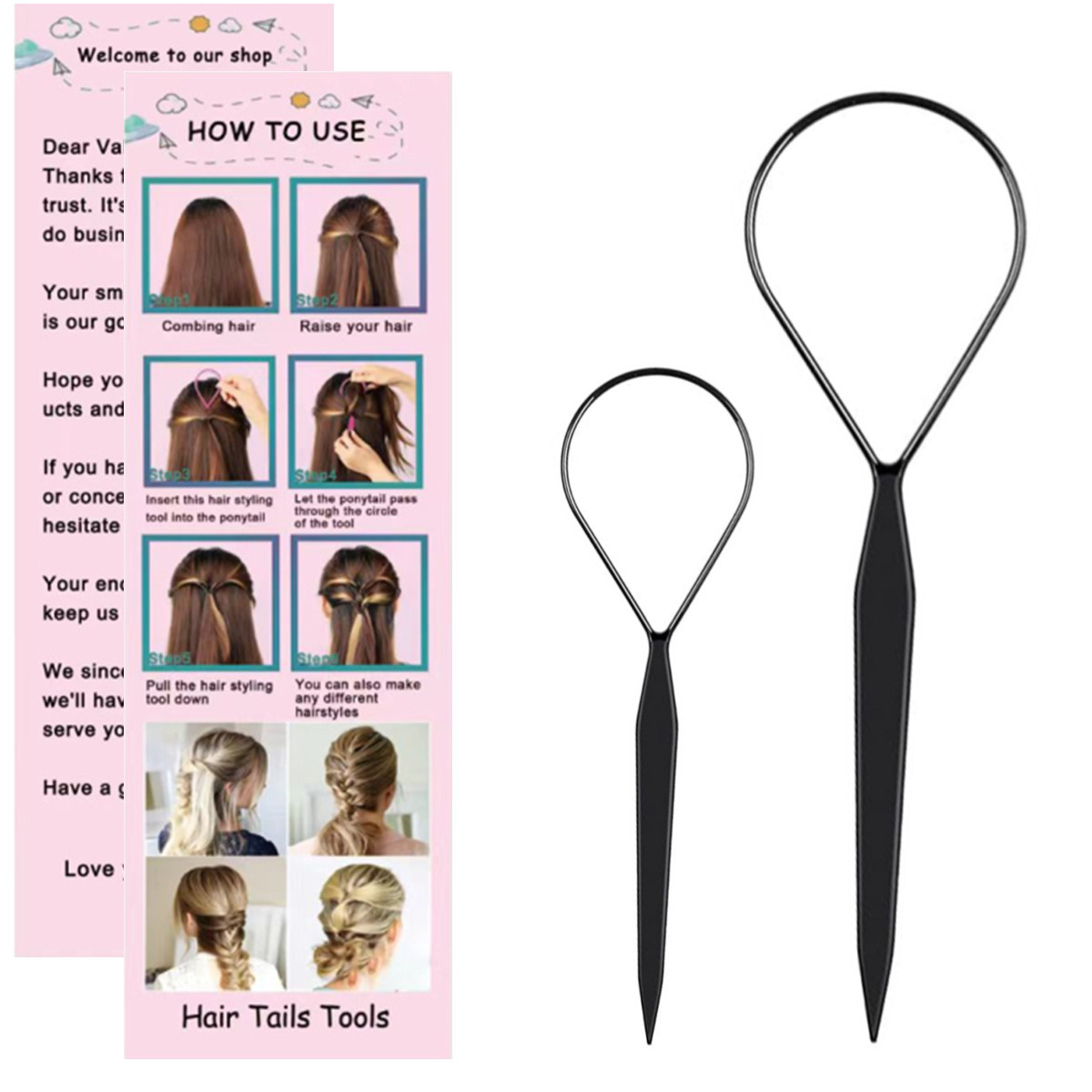 Hair Curler hair-pulling needle hair-binding combination set ball head tool hair-curling artifact wholesale hairdressing style God