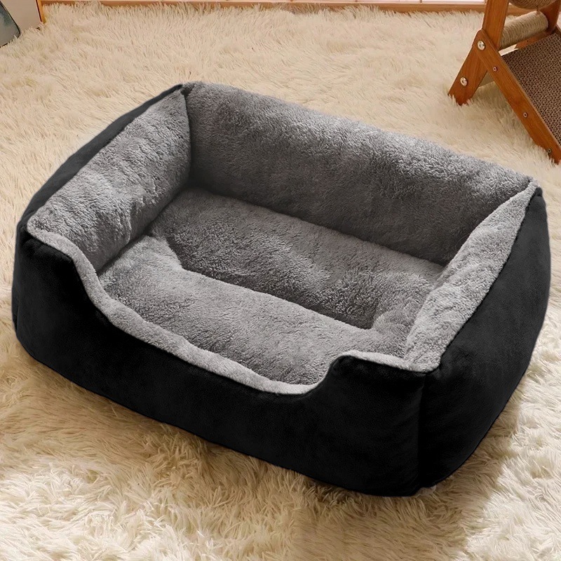 Cat's nest dog's nest Mat Winter Warm square nest small and medium dog teddy dog bed sofa bed four seasons Universal Pet nest