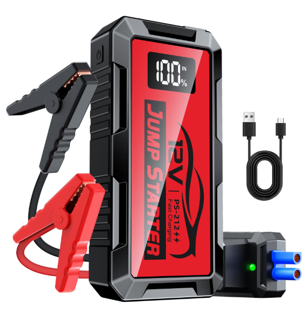 汽车应急启动电源搭电宝12V6000A大容量车载电瓶打 火神器CEUL