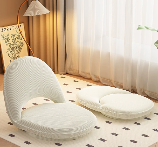 Lazy tatami sofa seat on the ground cushion small sofa can lie and sleep bay window bed foldable back chair
