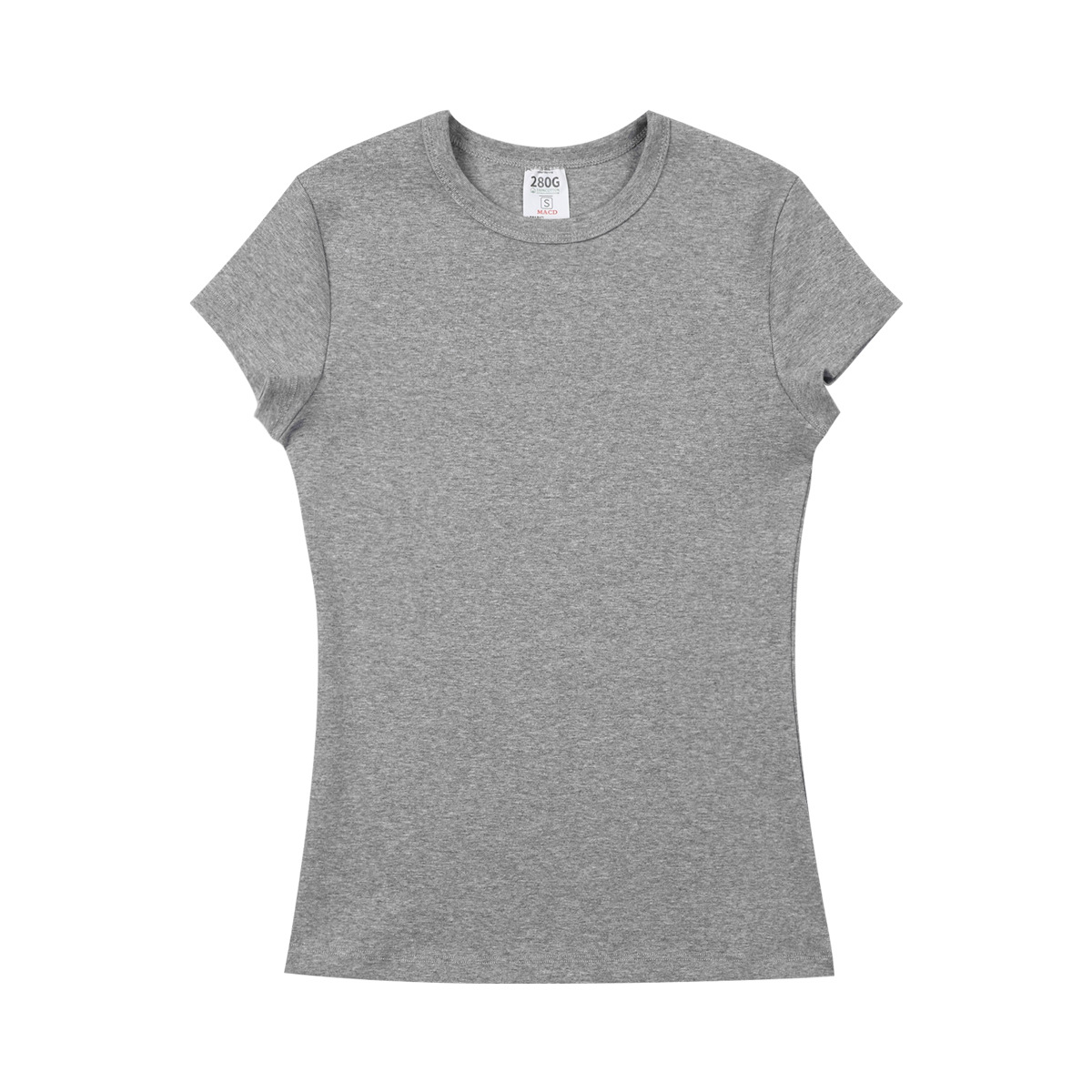 女款短袖修身衣服显瘦正肩t恤休闲上衣打底衫女内搭纯棉辣妹女装