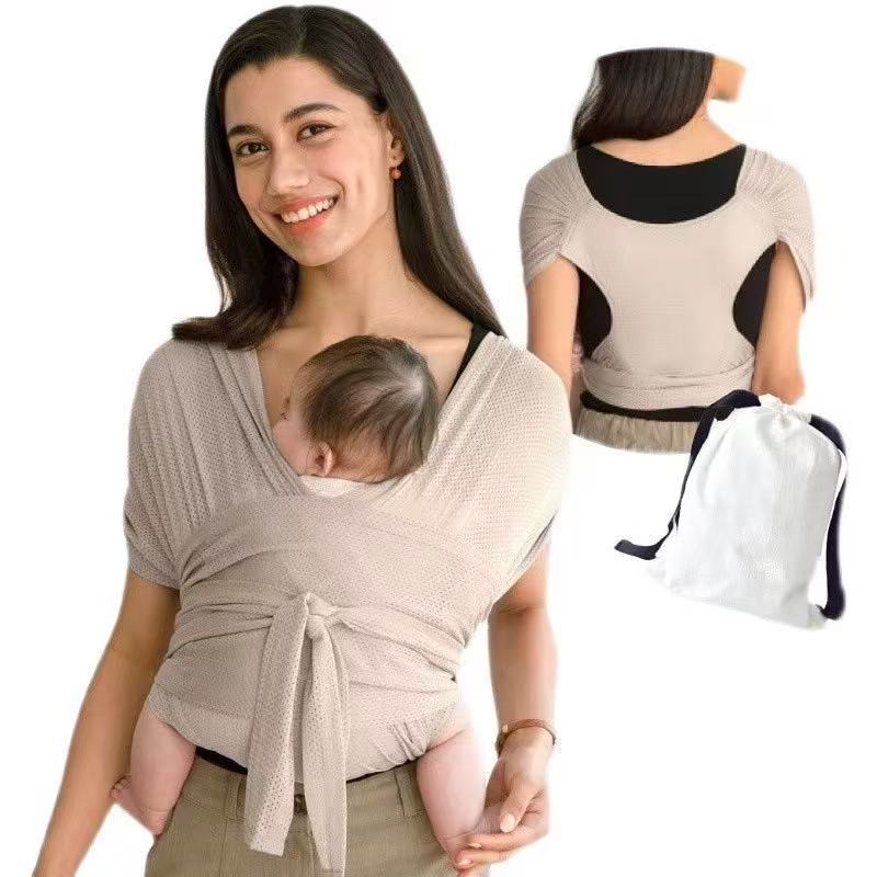 Cross-border Factory-Made Mother-and-Baby Travel Essentials: Sears Baby Carrier, Infant Sling, Baby Wrap, Front-Carry Sling