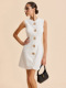 Popular European-sized casual slim-fit dress