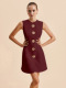Popular European-sized casual slim-fit dress