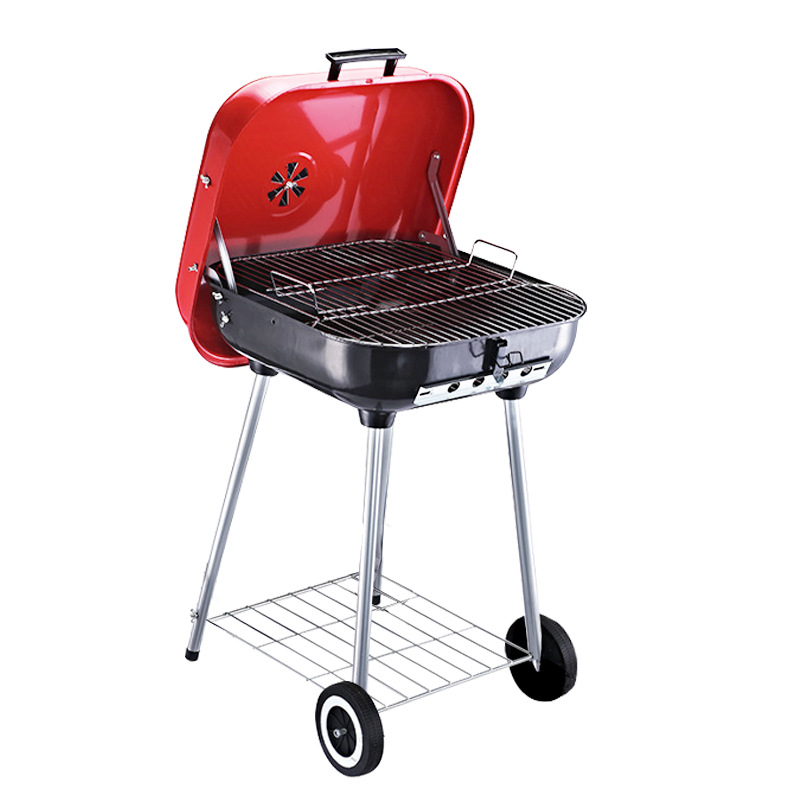 Cross-border hot sale outdoor barbecue oven family dinner and play barbecue rack group building camping barbecue rack factory wholesale