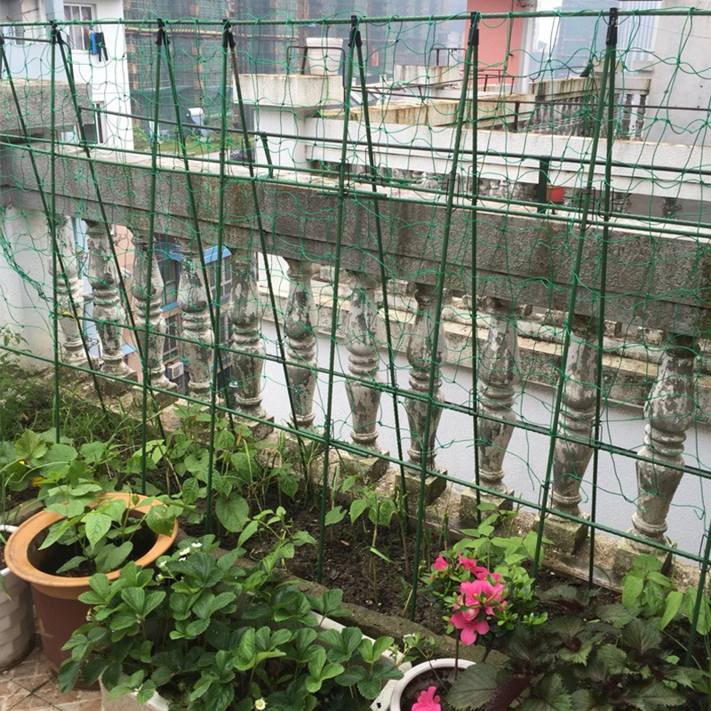 园艺支柱内塞包塑钢管塑钢管植物爬藤花架园艺套装爬藤支架