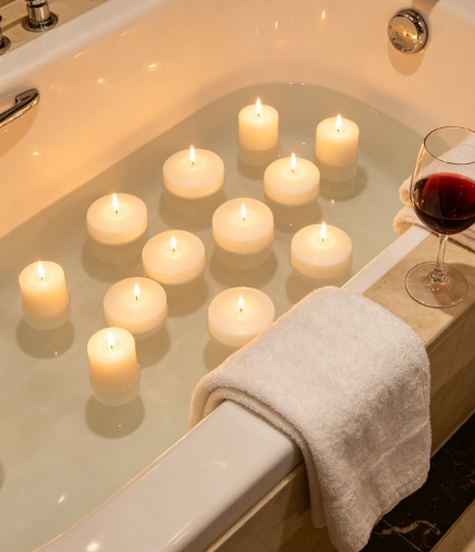 Cross-border scented candles with an atmospheric vibe; floating, smoke-free tea lights for Valentine’s Day confessions, wedding ceremonies, and hotel decor.