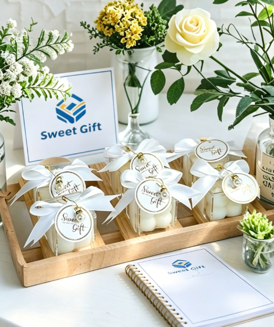 Creative aromatherapy candle Rubik's cube box tag candle wedding decoration home aromatherapy candle wholesale