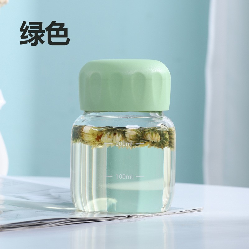 胖胖玻璃杯批发高颜值学生便携ins情侣地推广告开业礼品杯