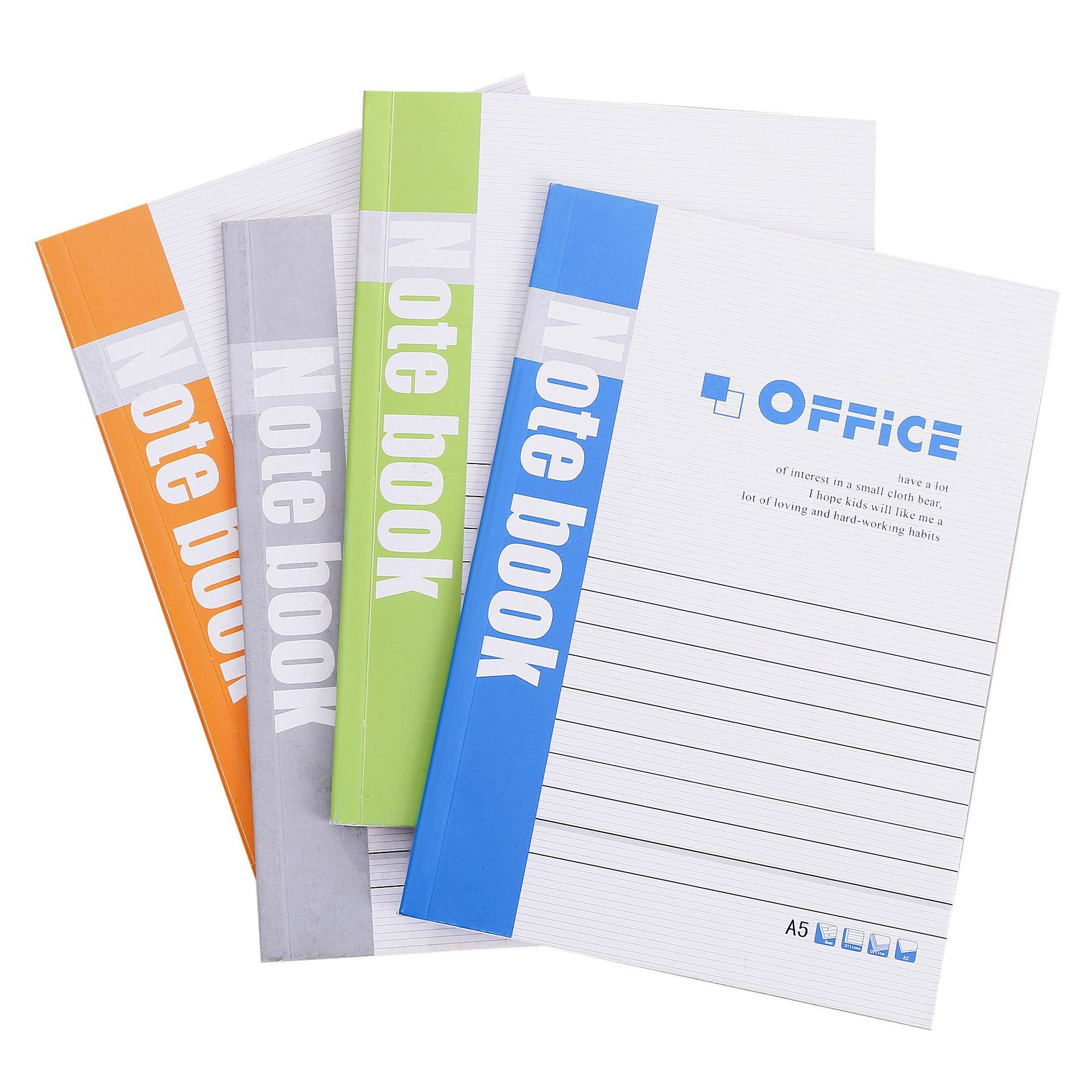 A5 thickened notebook for meeting notes, office supplies, stationery, notepad, student study journal, small notebook—wholesale available