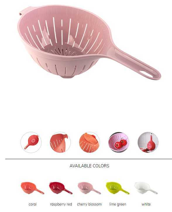 塑料沥水篮带把手水池菜篮水果篮厨房带盖淘菜篮子手柄洗菜篮