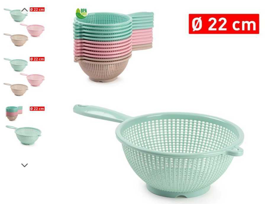 塑料沥水篮带把手水池菜篮水果篮厨房带盖淘菜篮子手柄洗菜篮