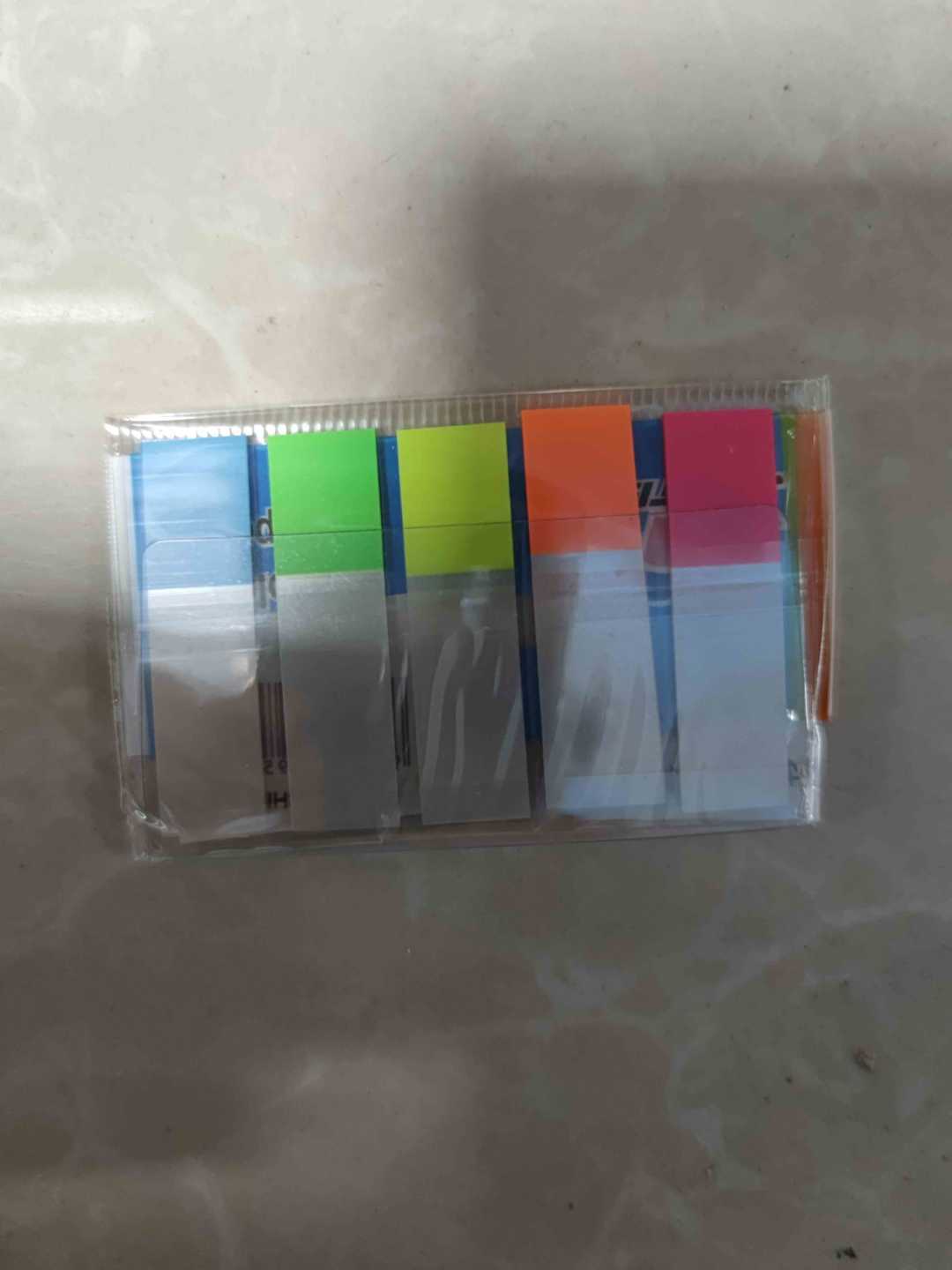 彩色半透明索引便利贴 多色可书写分页标签学生课本办公文件分类索引贴