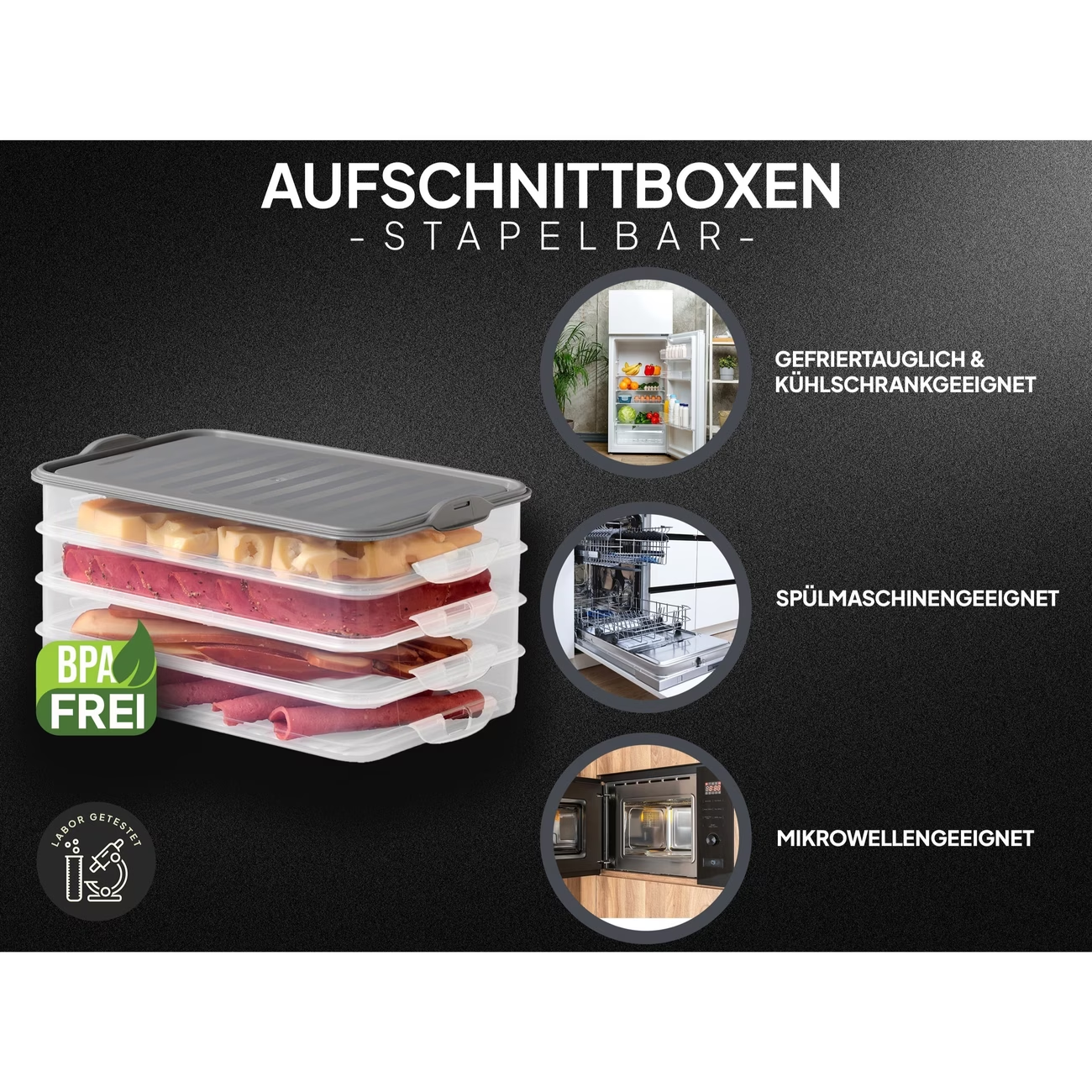 Refrigerator can be superimposed with cooked food preservation box, layered cooked food storage basket, sealed with lid refrigerator storage box, refrigerator compartment storage box