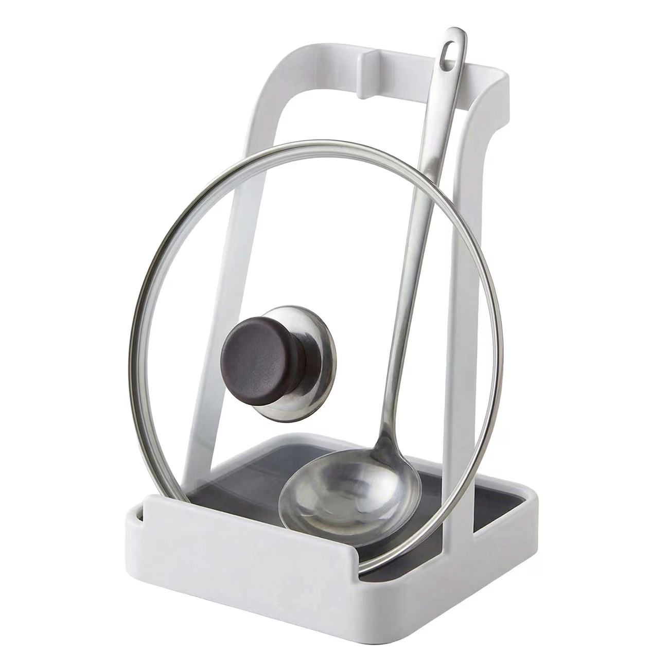 White spoon storage rack