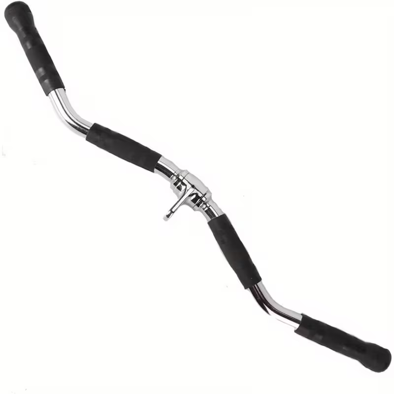 专业下拉把手，龙门架配件，W 型拉力杆，适用于高位下拉、弯举、肱三头肌下压训练，锻炼二头肌、肩部与背部