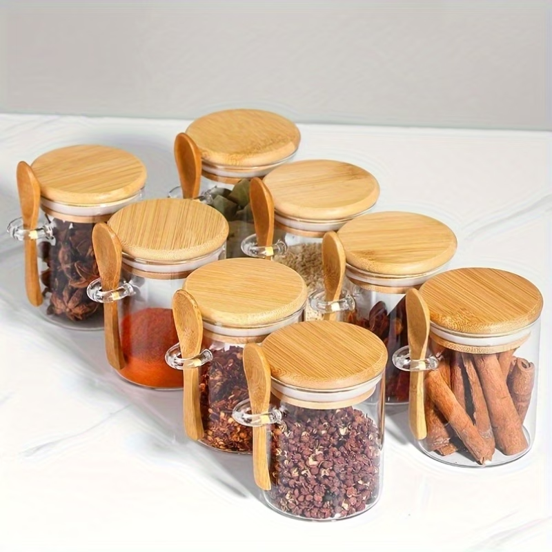 Sealed Tank (with wooden spoon): large caliber, 280 ml capacity