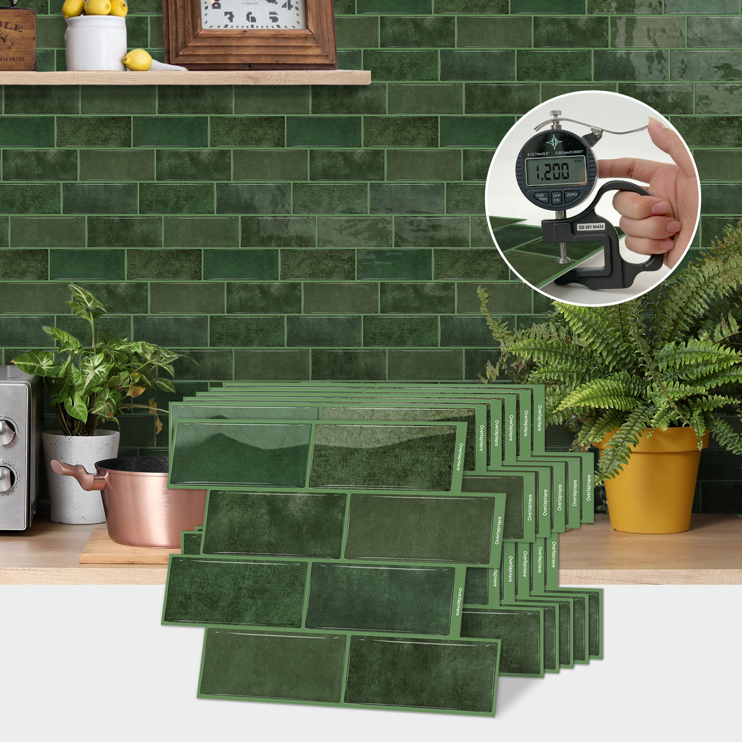 Multi-Color imitation brick pattern self-adhesive wall stickers waterproof moisture-proof retro three-dimensional brick wallpaper household refurbished decorative stickers