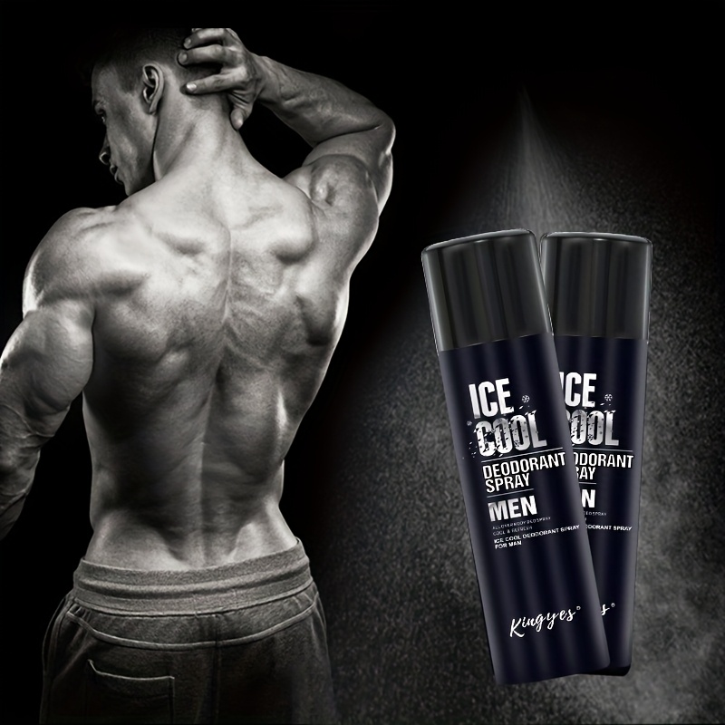 Body Spray for Men, 5.07oz/5.07 US Fl Oz, Sports Spray, Menthol Deodorant Spray