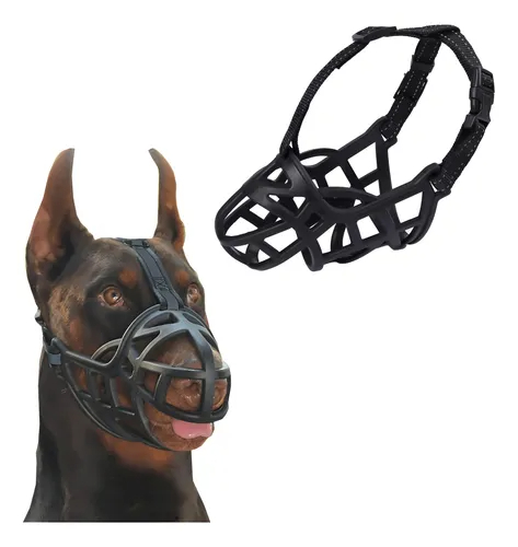 (美客多禁售)可调节舒适型比特犬口套，适用于犬类和宠物