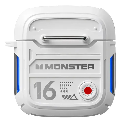 (美客多禁售)Monster Xkt16 蓝牙真无线充电耳机 白色