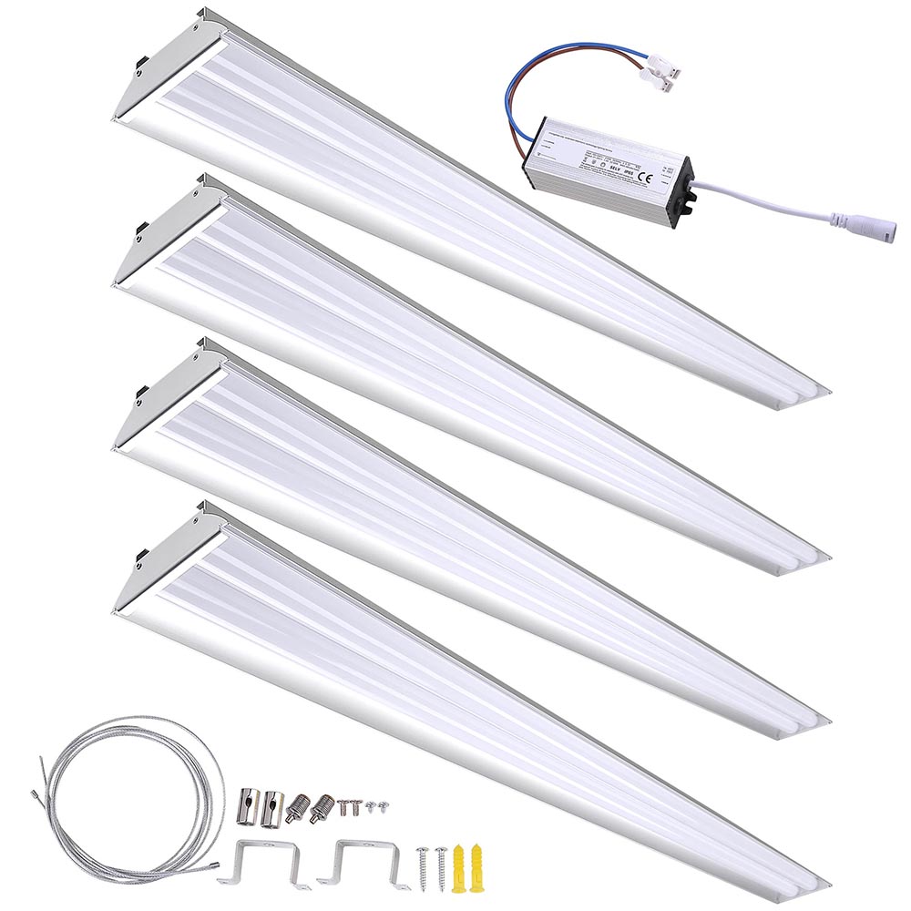 Westgate LED Strip Light 4FT 40W High Bay Hanging Garage Warehouse Lamp Fixture
