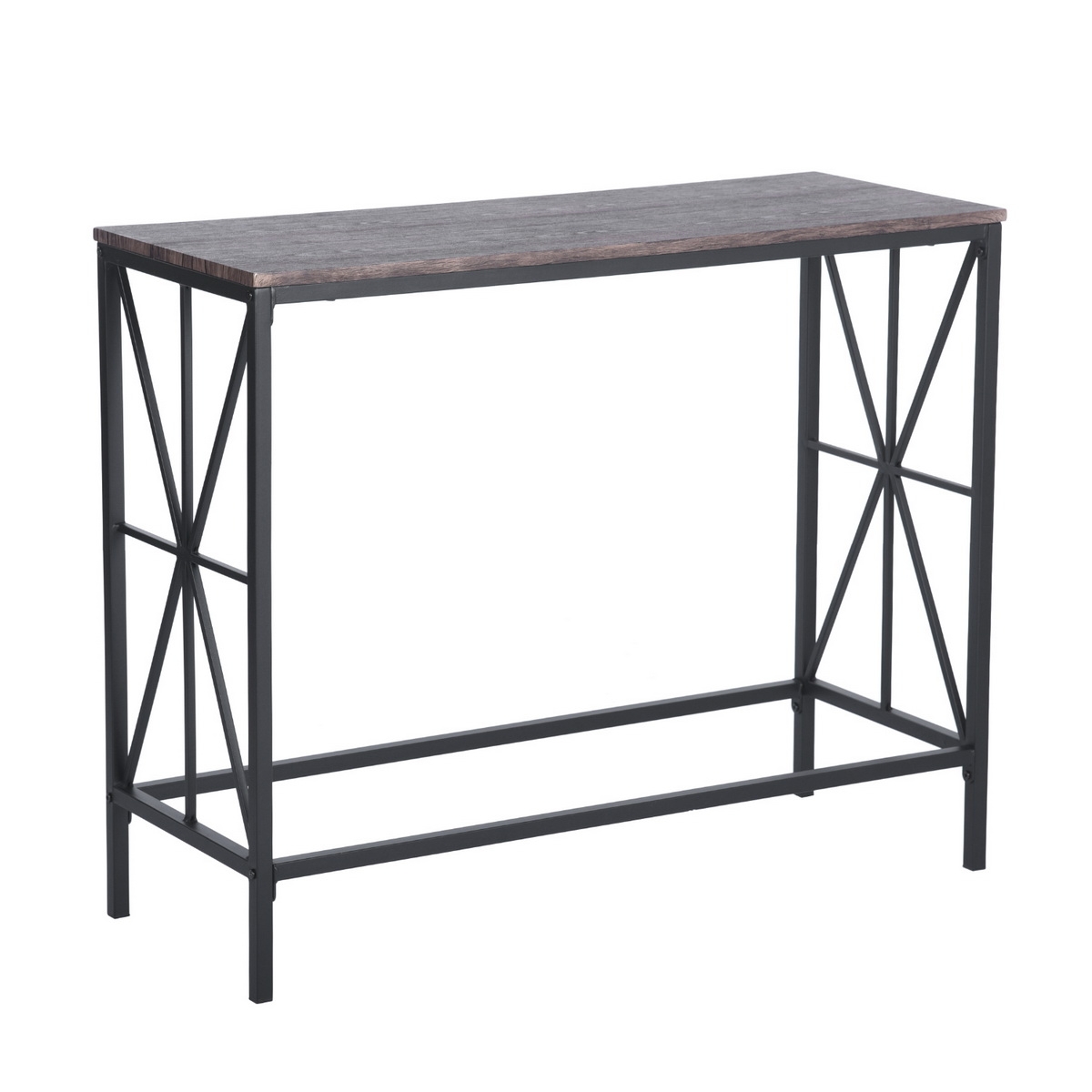 Table de Console en Bois Table de Bureau - Table de Salon ...