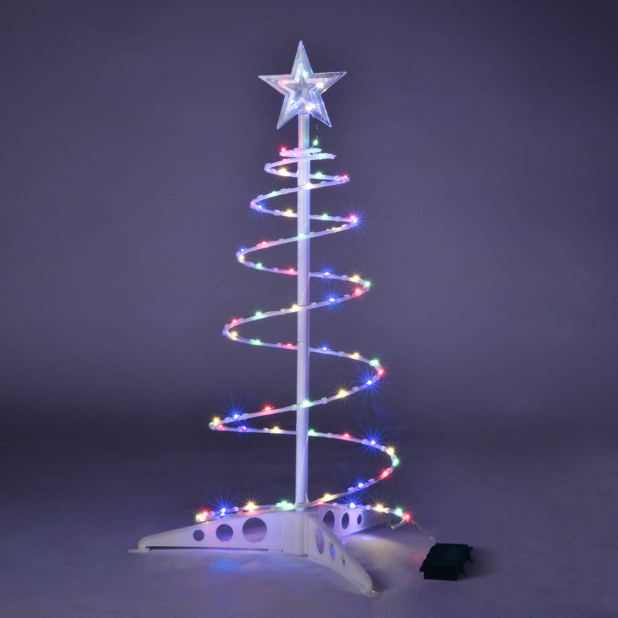 66cm 铜线灯圣诞树/LED四彩色