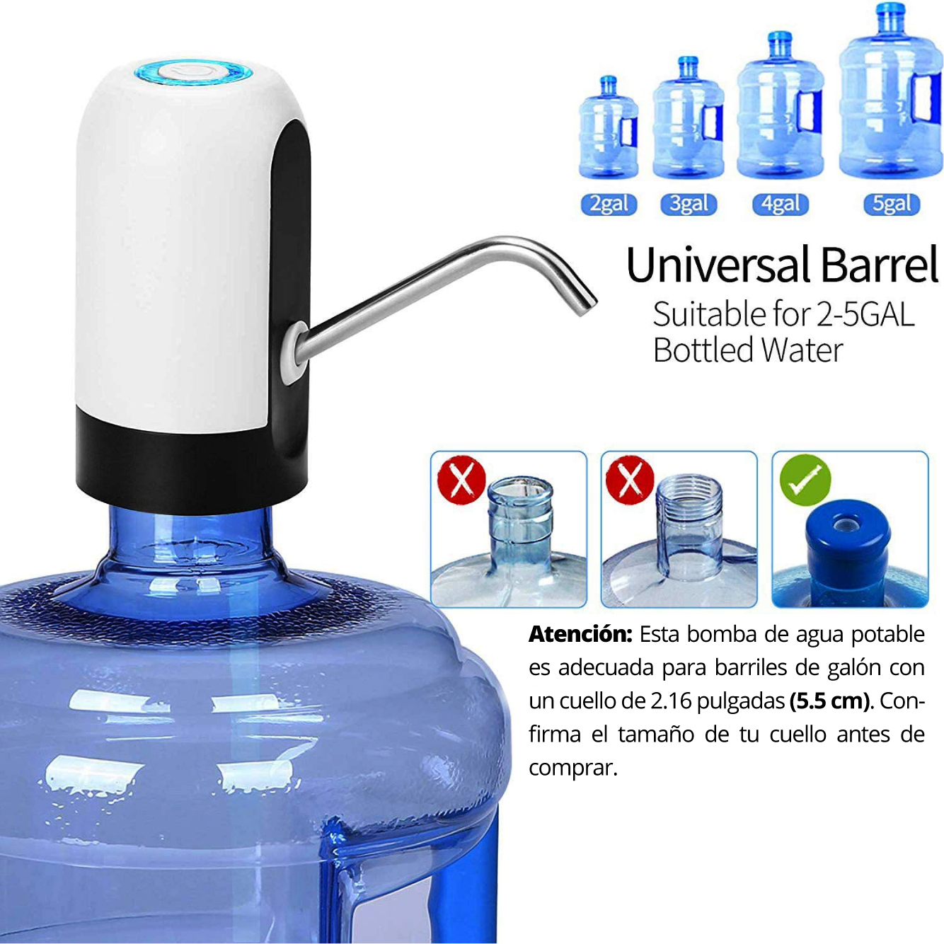 桶装水家用电动抽水器