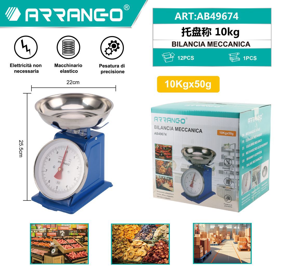 托盘称10kg BILANCIA MECCANICA 10KG