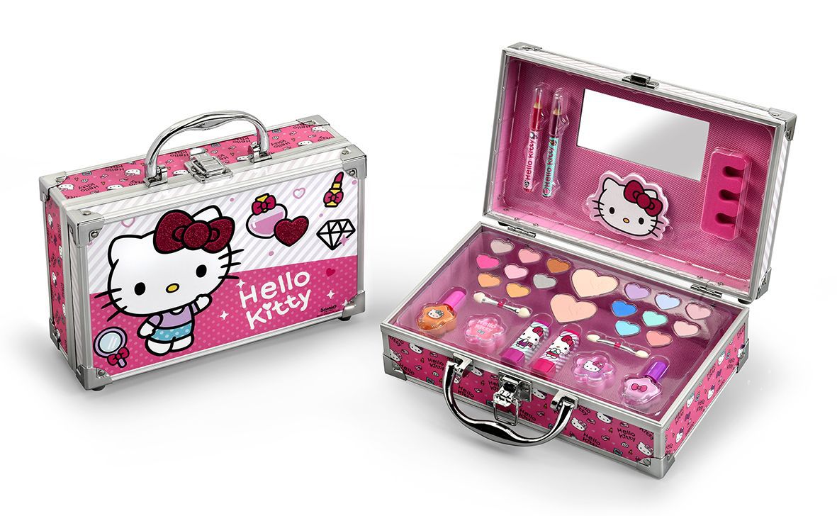 HELLOKITTYVALIGETTAALLUMINIO化妆箱HELLOKITTY