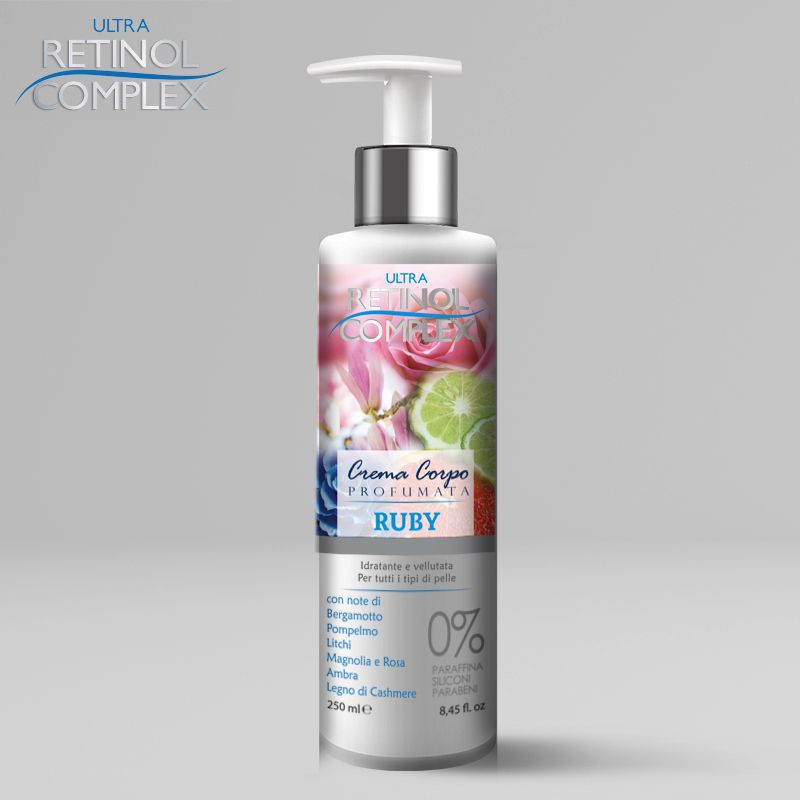 370-CremaCorpoProfumataRuby250ml身体乳RETINOLCOMPLEX