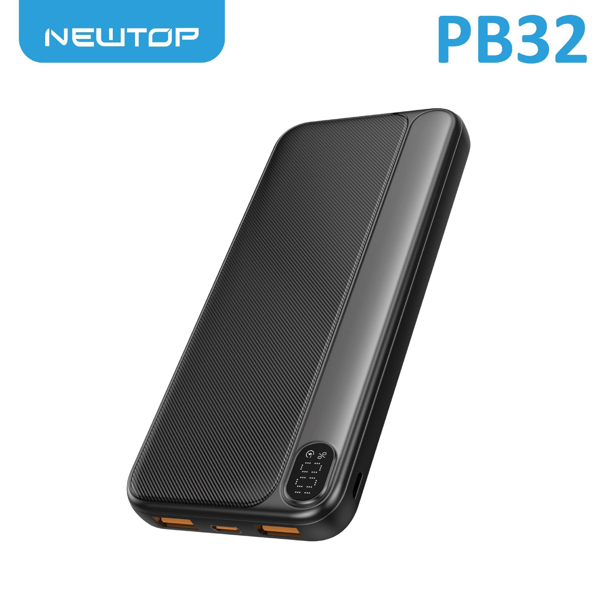 快充充电宝 10000毫安 NEWTOP PB32 POWER BANK 22.5W FAST CHARGING 10000MAH NERO