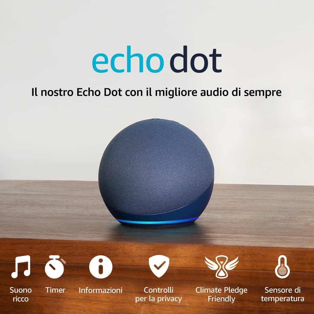 ALEXA 蓝牙音响 ECHO DOT CASSA BLUETOOTH 5TA G. BLU