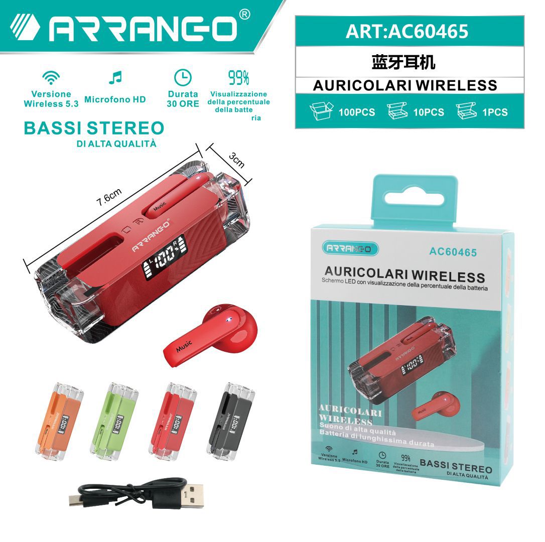蓝牙耳机 AURICOLARI WIRELESS