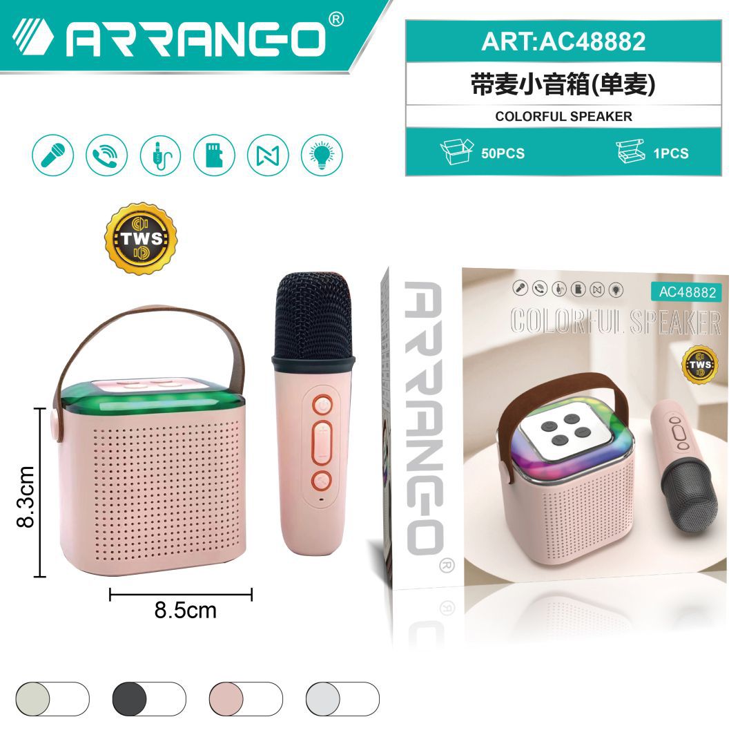 带麦小音箱（单麦） ALTOPARLANTE WIRELESS PORTATILE
