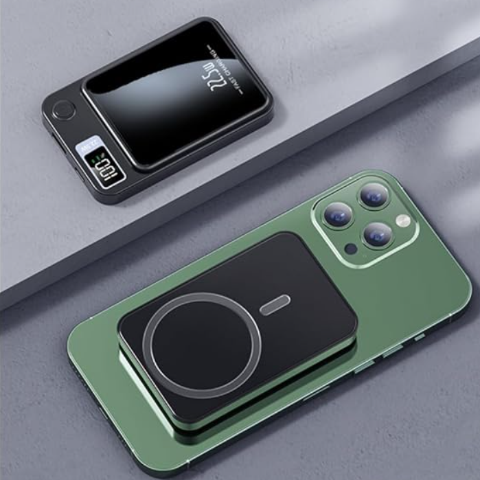 新款数显无线充电宝7000毫安 POWER BANK