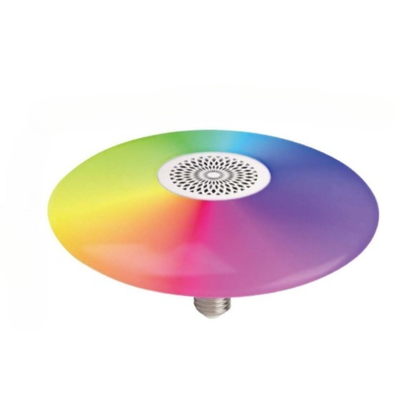 蓝牙飞碟灯带遥控器18CM-E27 LAMPADA UFO ALTOPARLANTE