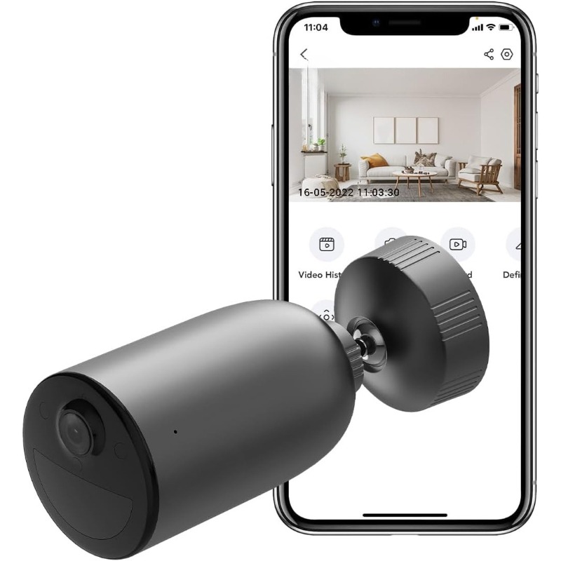 *300万像素电池供电室外摄像机 Telecamera da Esterno a Batteria 3MP