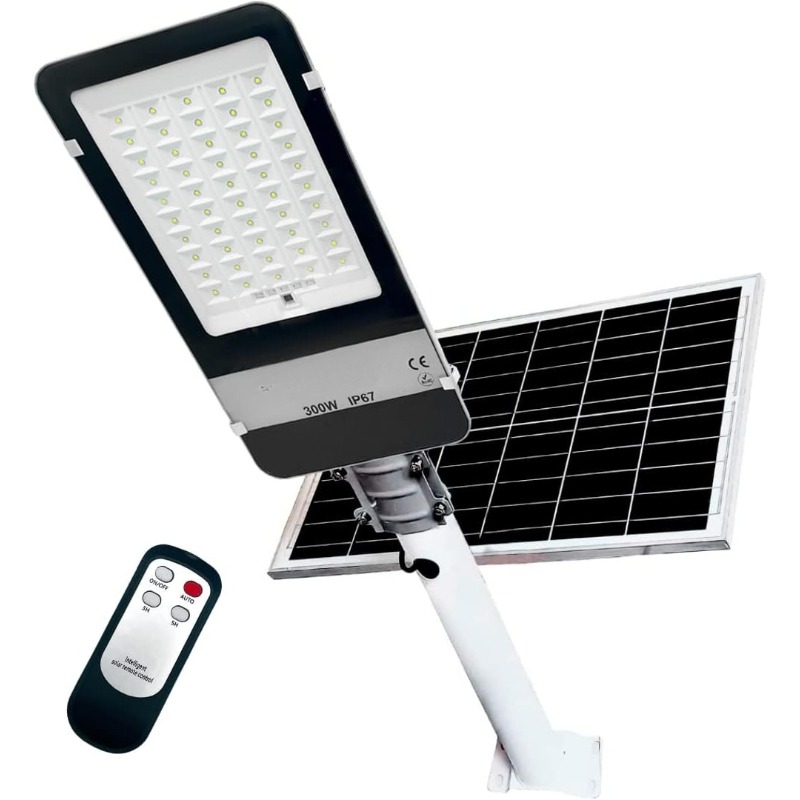 新款300W 太阳能路灯 LAMPIONE A ENERGIA SOLARE PER ESTERNO