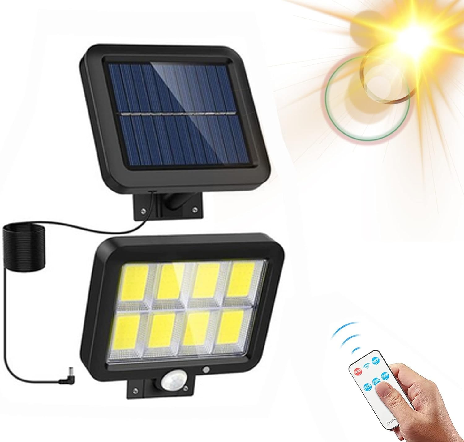 太阳能分体灯遥控 LAMPADA SOLARE DA PARETE