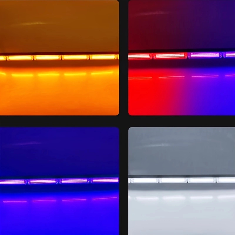 59cm4 single side car flash COB car network led car lights Engineering car warning ceiling light