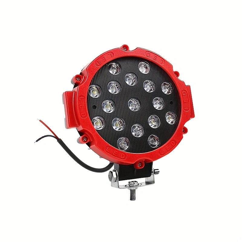 7-inch 51W auto off-road work light LED modified spotlights project car front bar light truck overhead light inspection light