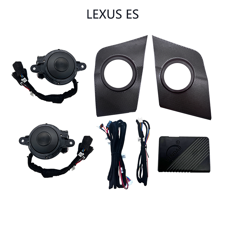 电动汽车音响喇叭改装部分仪表盘内饰灯128色汽车提升扬声器雷克萨斯ES/RX